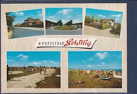 AK Nordseebad Schillig 5.Ansichten 1970