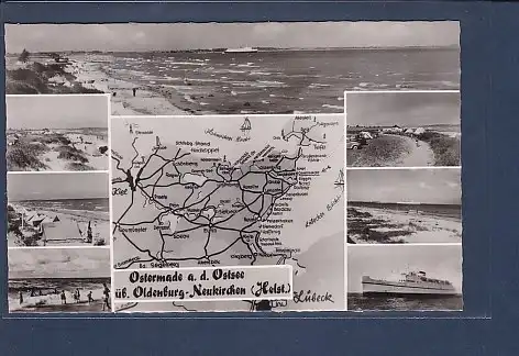 AK Ostermade a.d. Ostsee üb. Oldenburg-Neukirchen 7.Ansichten Campingplatz 1960