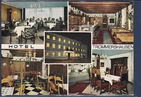 AK Hotel Trommershausen 5.Ansichten Marienheide 1970