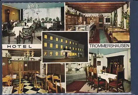 AK Hotel Trommershausen 5.Ansichten Marienheide 1966