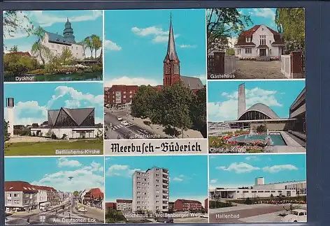 AK Meerbusch Büderich 8.Ansichten 1970