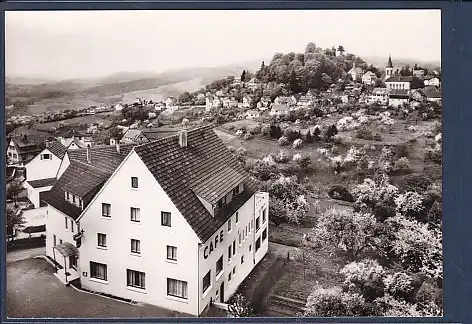 AK Hotel und Pension Essener Hof Lindenfels im Odenwald 1970