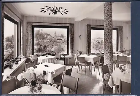 AK Hotel und Pension Essener Hof Lindenfels im Odenwald 1970