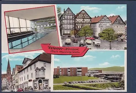 AK Wetter / Hessen 4.Ansichten Mittelpunktschule 1972