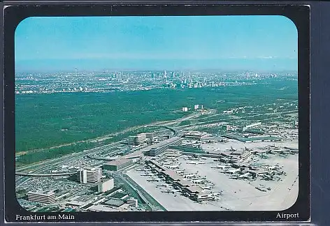 AK Frankfurt am Main Airport 1980