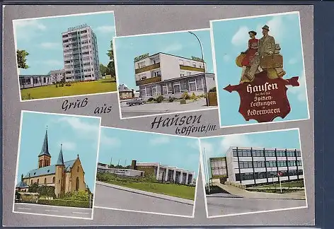 AK Gruß aus Hausen b. Offenb. / M. 6.Ansichten 1970