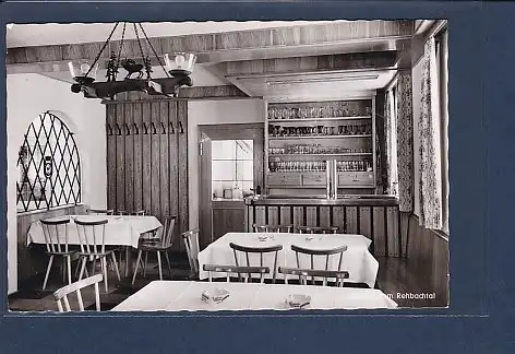 AK Gasthaus am Rehbachtal Großrehmühle Grafengehaig 1960