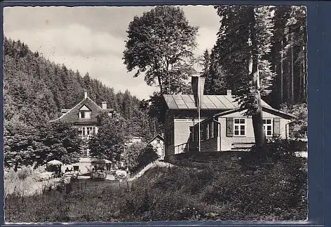 AK Luftkurort Wirsberg Hotel Hubertus und Naturfreundeheim 1958