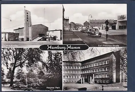 AK Hamburg - Hamm 4.Ansichten Kirchenpauerschule 1971