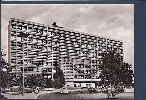 Karte Berlin Unite d Habitation Typ Berlin 530 Wohnungen Charlottenburg Reichssportfeldstraße 1950