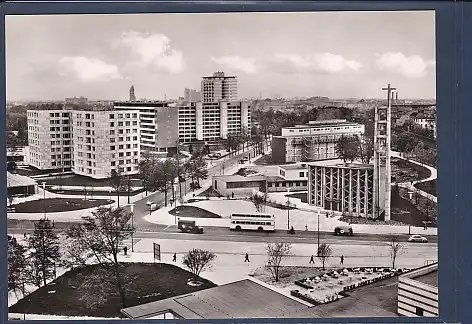 Karte Berlin Blick auf das südliche Hansaviertel 1957