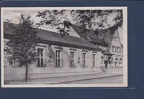 AK Gaststätte am Reiherberg Potsdam - Golm 1940