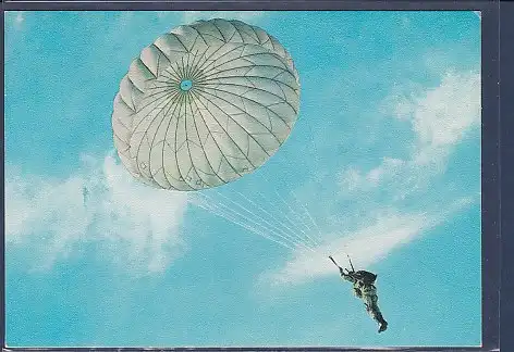 AK Die Deutsche Bundeswehr Fallschirmspringer 1978