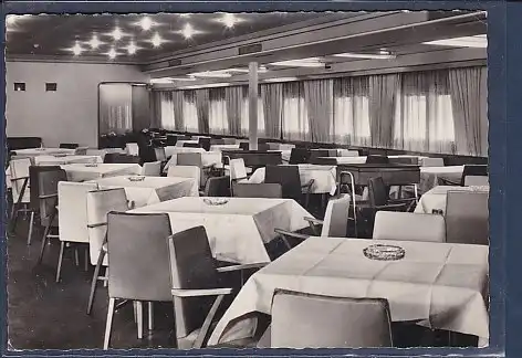 AK TMS Fritz Heckert Speisesaal 1961