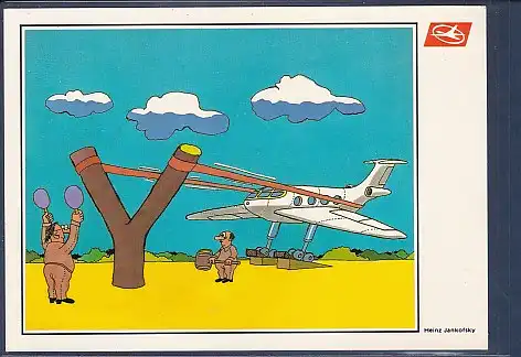 AK Interflug Heinz Jankofsky 1985