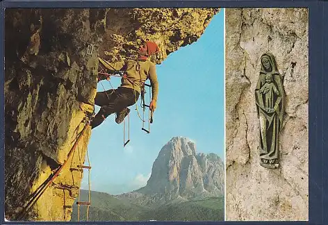 AK Italien Bergsteiger - Bergsteigermadonna 1974
