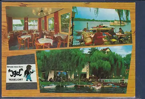 AK Gruß aus dem Igel Tegelort 3.Ansichten 1970