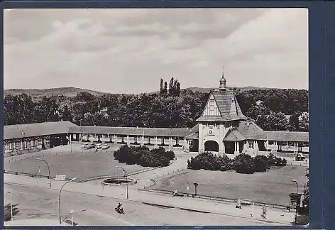 AK Bad Saarow Pieskow Blick auf den Johannes R. Becher Platz 1967