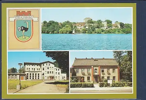 AK Strausberg 4.Ansichten Jugendclubhaus 1990