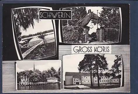 AK Schwerin Gross Köris 4.Ansichten 1967