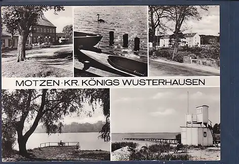 AK Motzen Kr. Königs Wusterhausen 5.Ansichten 1977