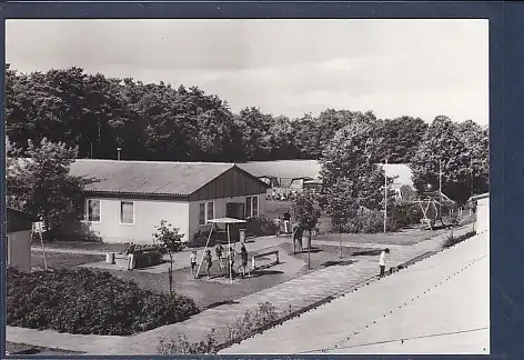 AK Päwesin Ortsteil Riewend Kinderferienlager DDR Fernsehen 1985