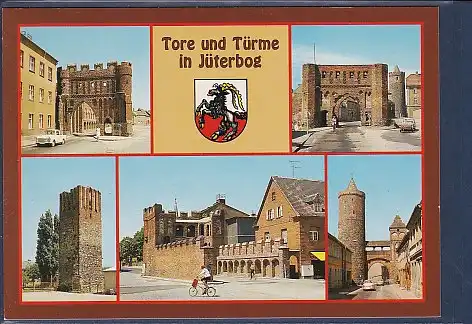 AK Tore und Türme in Jüterbog 5.Ansichten 1990