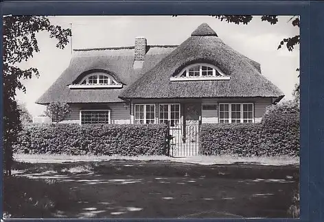 AK Ostseebad Zingst Haus Up friwach 1966