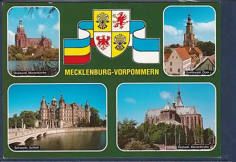 Wappen AK Mecklenburg Vorpommern 4.Ansichten 2000