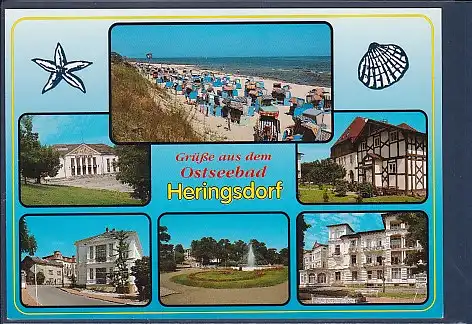 AK Grüße aus dem Ostseebad Heringsdorf 6.Ansichten 2000