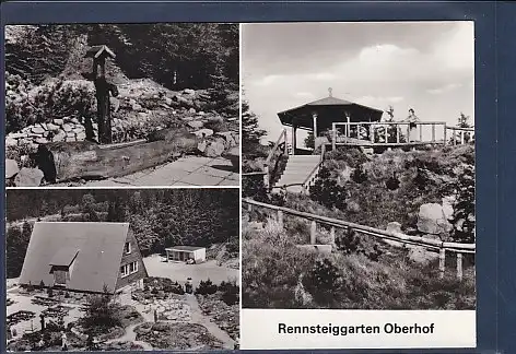 AK Rennsteiggarten Oberhof 3.Ansichten 1985