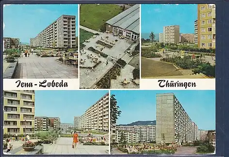 AK Jena Lobeda Thüringen 5.Ansichten 1978
