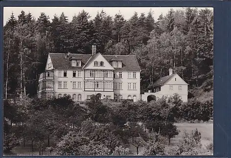 AK Frankenhain Kurheim der VdN Erich Hertel 1975