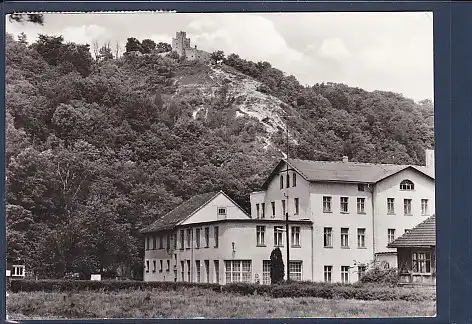 AK Bad Sulza Blick zum Sanatorium am Gradierwerk und zur Sonnenburg 1982