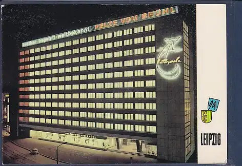 AK Messestadt Leipzig Messehaus Interpelz am Bühl 1968