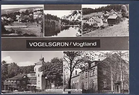 AK Vogelsgrün / Vogtland Schnarrtannen 5.Ansichten 1981
