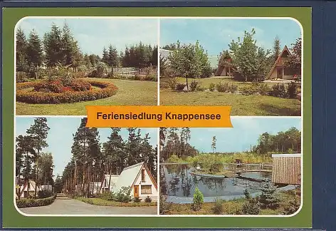 AK Feriensiedlung Knappensee Kr. Hoyerswerda 4.Ansichten 1985