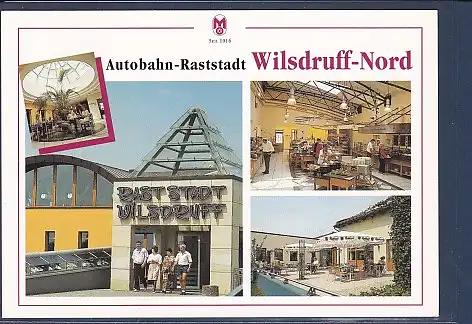 AK Autobahn Raststadt Wilsdruff Nord 4.Ansichten Mitropa 2000