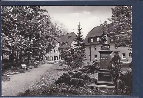 AK Annaberg Buchholz Adam Ries Gedenkstein 1980