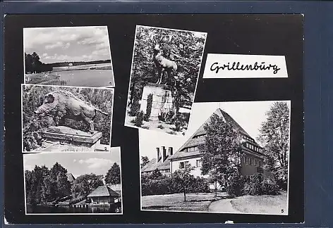 AK Grillenburg im Tharandter Wald 5.Ansichten 1981