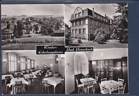 AK Kinder Erholungsheim Bad Brambach 4.Ansichten 1979