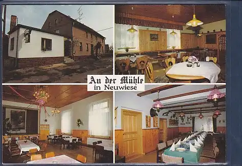AK An der Mühle in Neuwiese 4.Ansichten Hoyerswerda 1990