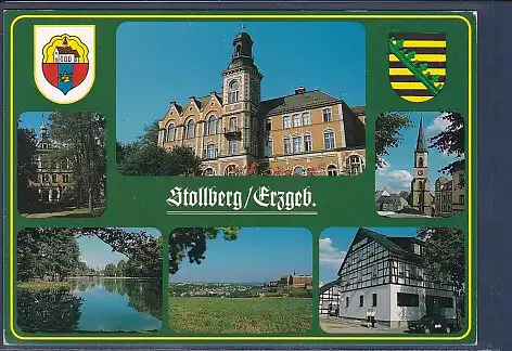 Wappen AK Stollberg / Erzgeb. 6.Ansichten 2000