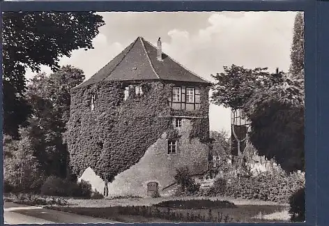 AK Aschersleben Mauerturm - Das große Rondel 1963