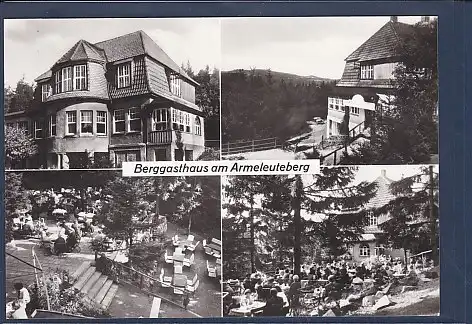 AK Berggasthaus am Armeleuteberg 4.Ansichten Wernigerode 1984