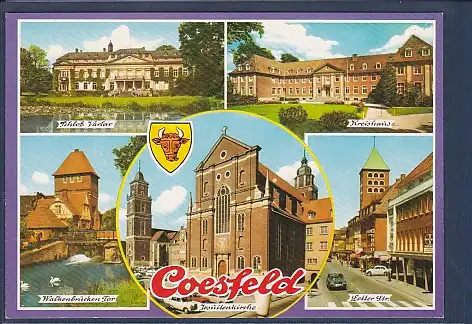 AK Coesfeld 5.Ansichten Letter Str. 1970