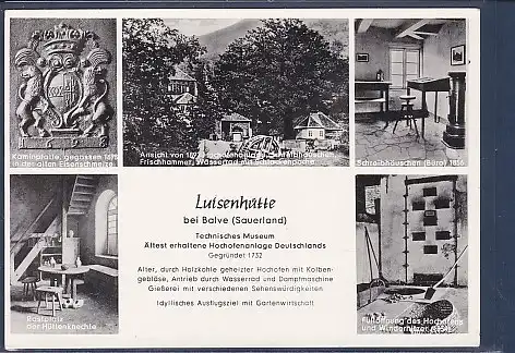 AK Luisenhütte bei Balve Technisches Museum 5.Ansichten 1960