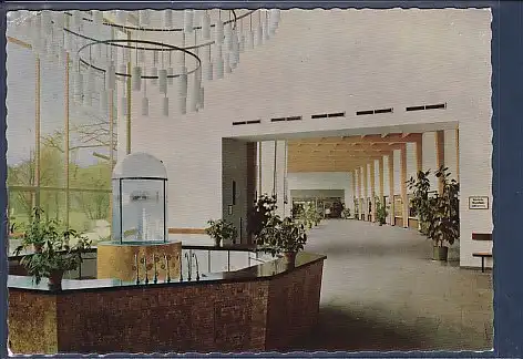 AK Herzbad Salzuflen Wandelhalle mit Brunnenausgabe 1964