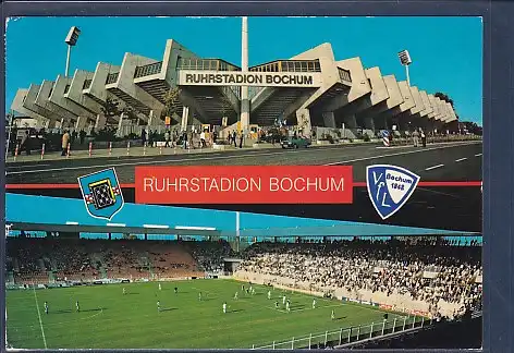 AK Ruhrstadion Bochum 2.Ansichten 1987