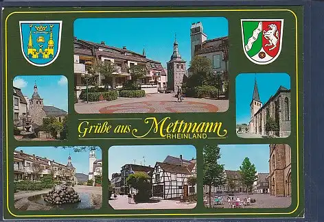 Wappen AK Grüße aus Mettmann 6.Ansichten 2000